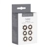 Me You Us Tickler Set Textured Ring - Smoke, One Size