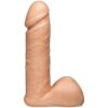 Doc Johnson Vac U Lock Realistic Cock – White, 6inch