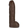Doc Johnson Realistic Hung Vac U Lock, features a detailed design in dark color