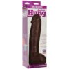 Doc Johnson Realistic Hung Vac U Lock attachment, featuring 12 inches length and 8.5 inche