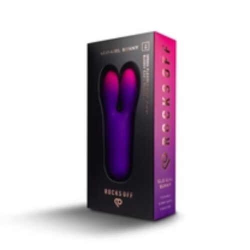 Rocks Off Glo-Girl Bunny Vibrator - Purple