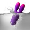 Rocks Off Glo-Girl Bunny Vibrator - Purple