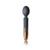 Rocks Off Oriel Rechargeable Wand Vibrator in black and copper