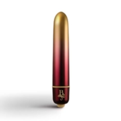 Rocks Off Debutante Bullet Vibrator – Gold Red