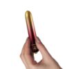 Rocks Off Debutante Bullet Vibrator - Gold Red