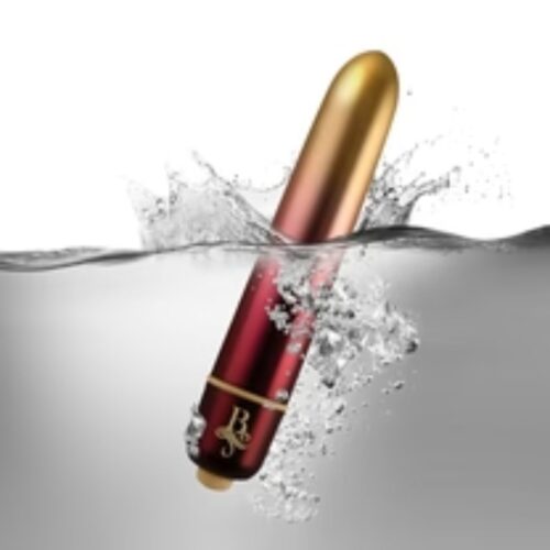 Rocks Off Debutante Bullet Vibrator - Gold Red