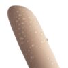 Close-up of a textured vibrator with water droplets