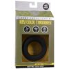 Fort Troff Rev Cock Throbber Vibrating Cock Ring - Black
