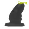 Black silicone product with a unique design