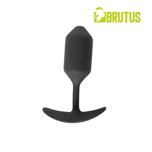 Black silicone tool with a flat head and curved base