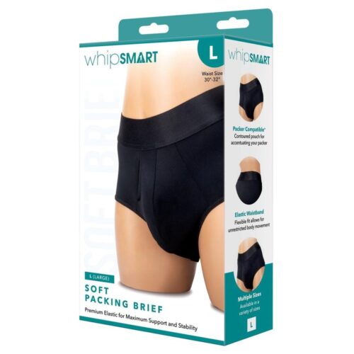 Whip Smart Whipsmart Soft Packing Brief - Black