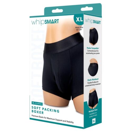 Whip Smart Whipsmart Soft Packing Boxer - Black