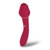 18759_2jpg Secret Kisses Rosegasm Lingo Rose Vibrator – Red