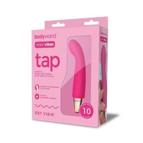 Bodywand Mini Vibes Tap Vibrator - Pink