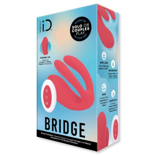 Bodywand I.D. Bridge Multi Function Vibrator - Orange