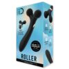 Bodywand I.D. Roller vibrating massager in black