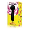 Bodywand Lollies Mini Lolli Wand Massager Vibrator packaging with yellow background