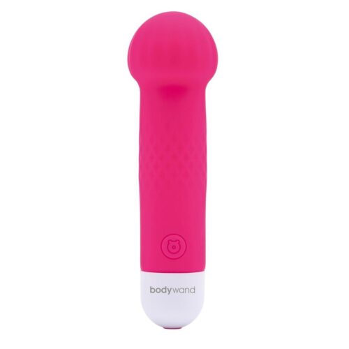 Bodywand Neon Mini Vibe Pocket Wand Vibrator in pink