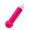 Bright pink Bodywand Neon Mini Vibe Pocket Wand Vibrator