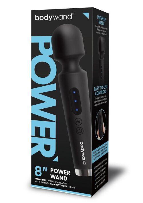 Bodywand Power Wand Vibrator in black packaging
