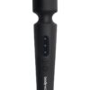 Bodywand Power Wand Vibrator in black, featuring buttons and lights
