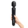 Black Bodywand Power Wand Vibrator held in a hand