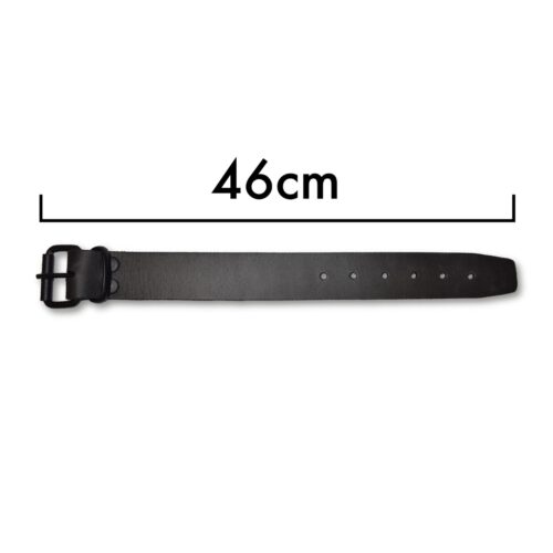 Prowler Red - Leather Buckle Bicep Band - Black