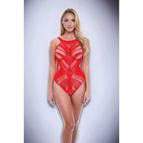 Baci Jacquard Hourglass Bodysuit