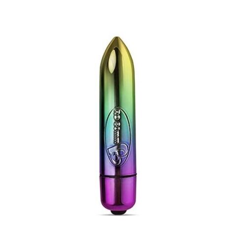 Rocks Off Ro-80Mm Bullet Vibrator Rainbow – Rainbow