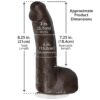 8050_01_bumjpg Signature Cocks Mr Marcus Cock And Balls With Removable Vac U Lock Suction Cup - Black, 9inch