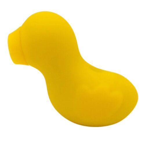 Like A Kitten Lucky Duck Suction Stimulator Vibrator - Yellow