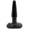 A black tapered silicone product with a sturdy base