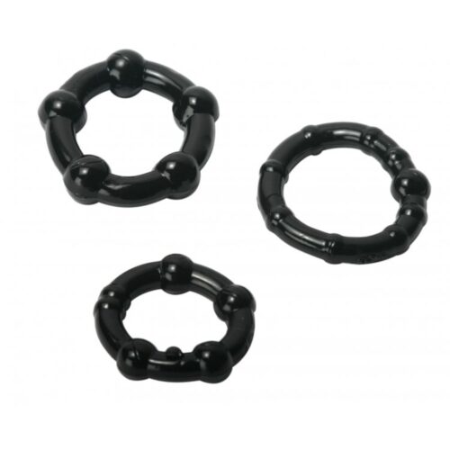 Trinity For Men Penis Rings Set Of 3 TPR – 3 Sizes