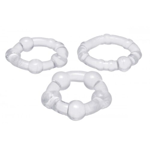 Trinity For Men Penis Rings Set Of 3 TPR - 3 Sizes
