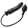 Master Series Renegade Inflatable Dildo – Black, 7.5inch