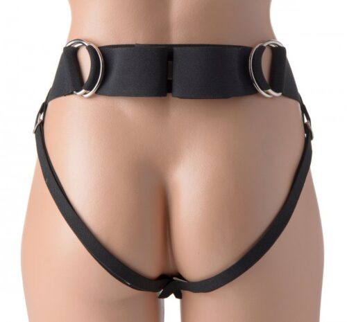Strap U Avalon Jock Style Strap On Harness Only - Black