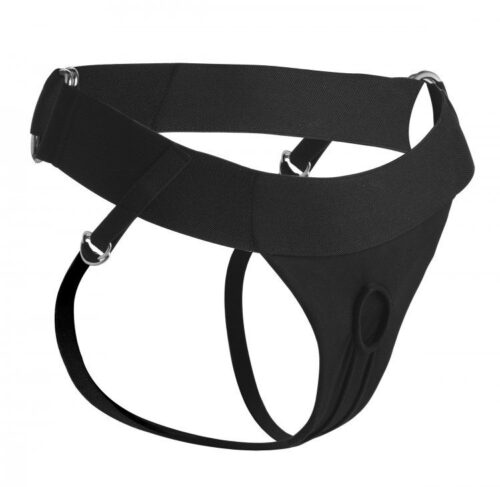Strap U Avalon Jock Style Strap On Harness Only - Black