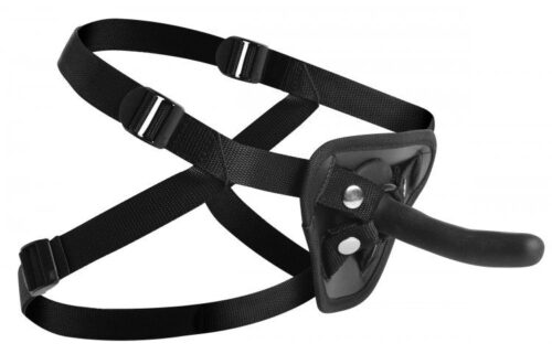 af186-a-2400_750x482jpg Strap U Pegged Pegging Dildo With Harness - Black, 4inch