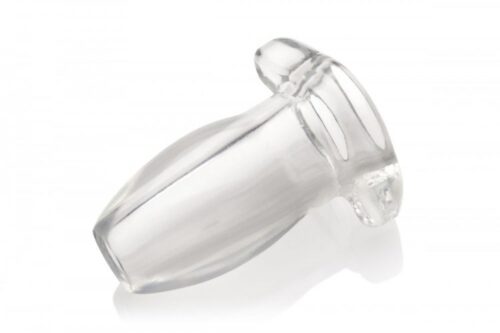 Clear silicone tapered toy