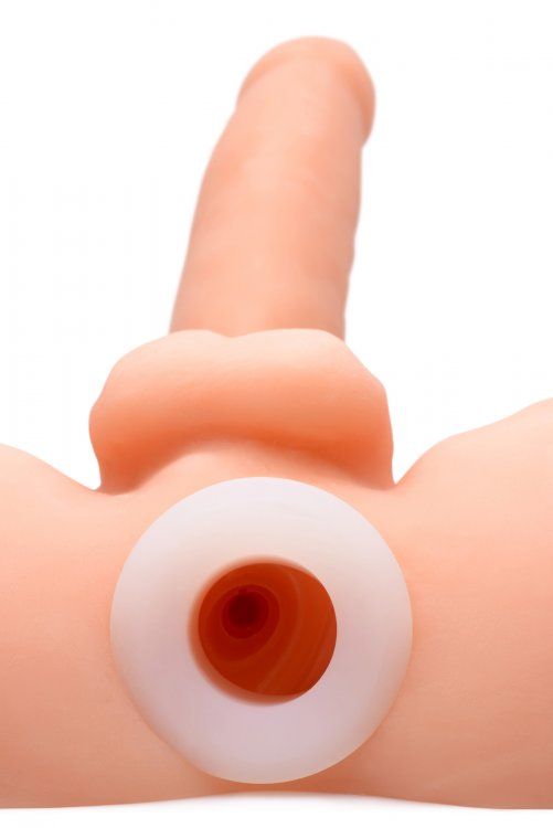 Master Series Stretch Master 2 Piece Training Silicone Ass Grommet Set - White
