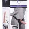 ag425-packaging-002_414x750jpg Strap U Charmed Silicone Dildo With Harness - Flesh, 7.5inch
