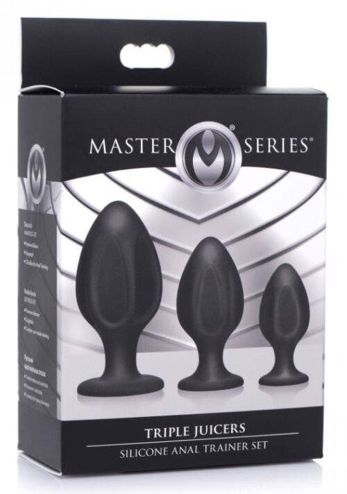 Packaging for Triple Juicers silicone anal trainer set