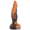 Creature Cocks Ravager Rippled Tentacle Fantasy Dildo – Rust Orange, 8inch