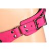 ah143-pink-10jpeg Strap U Bodice Deluxe Leather Corset Harness - Up to 45inch Waist