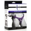 ah143-purple-2jpeg Strap U Bodice Deluxe Leather Corset Harness - Up to 45inch Waist