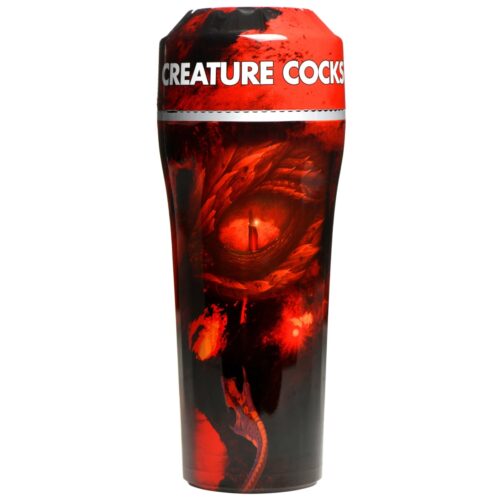 Creature Cocks Dragon Snatch Dragon Stroker - Red, 8.7inch