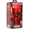 Creature Cocks Dragon Snatch Dragon Stroker - Red, 8.7inch