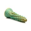 Creature Cocks Stegosaurus Spiky Reptile Silicone Dildo - Green/Gold, 7.6inch