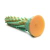 Creature Cocks Stegosaurus Spiky Reptile Silicone Dildo - Green/Gold, 7.6inch