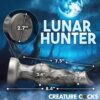 Creature Cocks Night Prowler Silicone Dildo, Silver